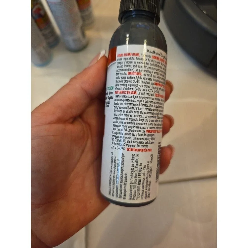 Gel Stain Glaze Weathered Daydream 4.0 FL OZ Bottle Gray 0422062C 19aw09 D4